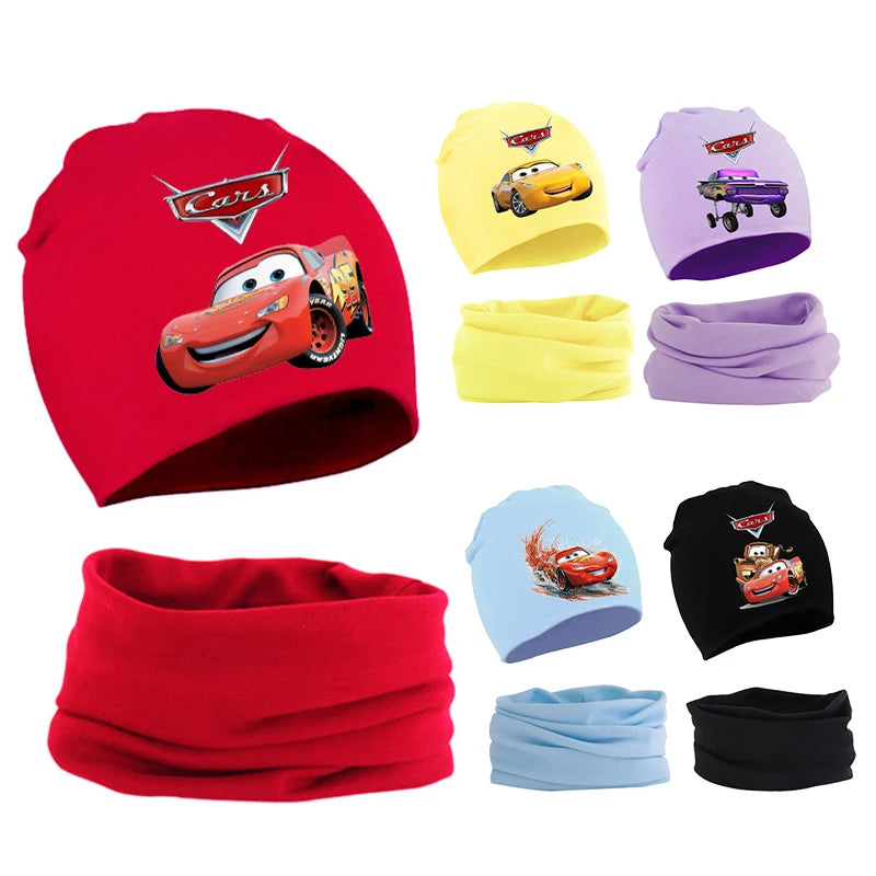 Bonnet et Echarpe Enfant Cars - Lightning McQueen 95