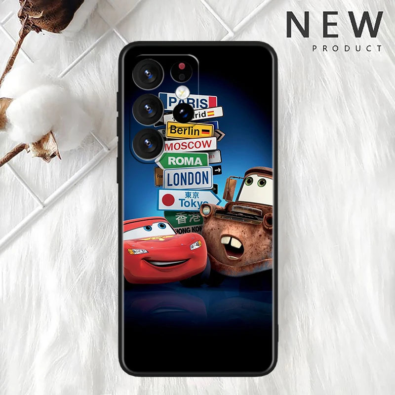 Coque Cars Samsung - Martin et McQueen en Voyage