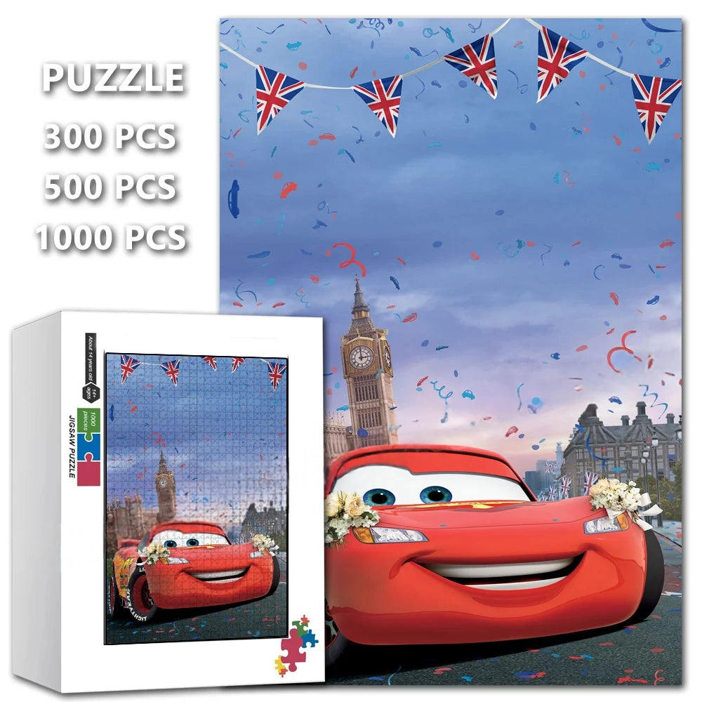 Puzzle Cars - Flash McQueen à Londres