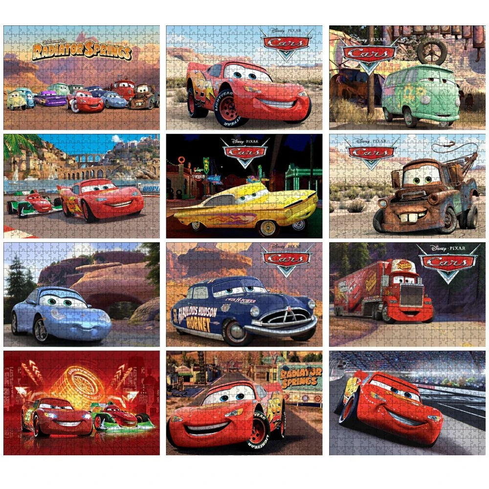 Puzzle Cars McQueen et Francesco