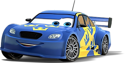 Jan Flash Nilsson : le pilote suédois de Cars 2