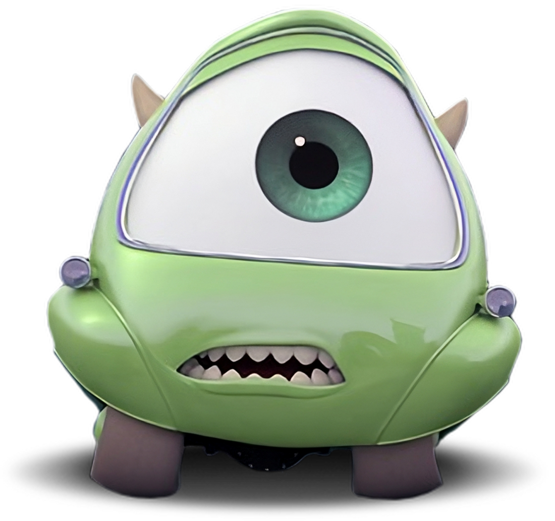 Mike Wazowski : le clin d’œil de Cars à Monstres & Cie