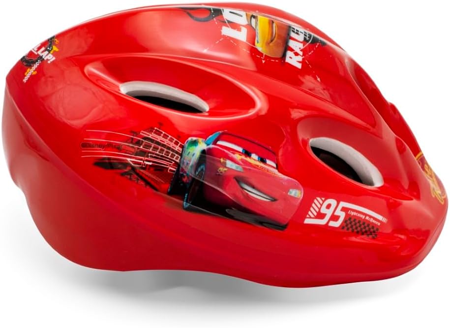 Casque de Vélo Cars Rouge - Flash McQueen Cruz et Storm