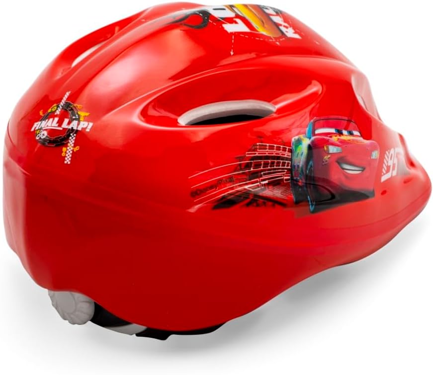 Casque de Vélo Cars Rouge - Flash McQueen Cruz et Storm