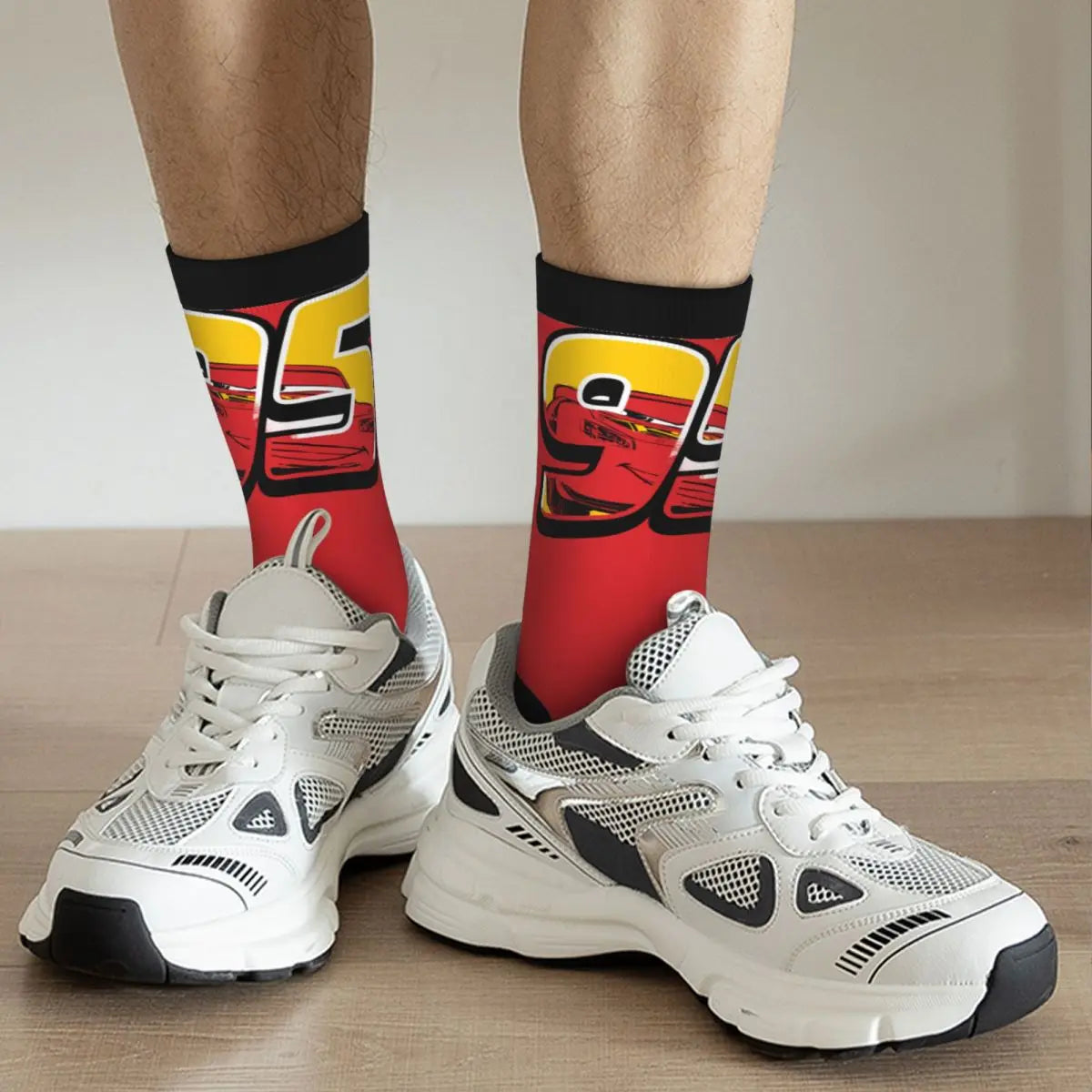 Chaussette Cars Numéro 95