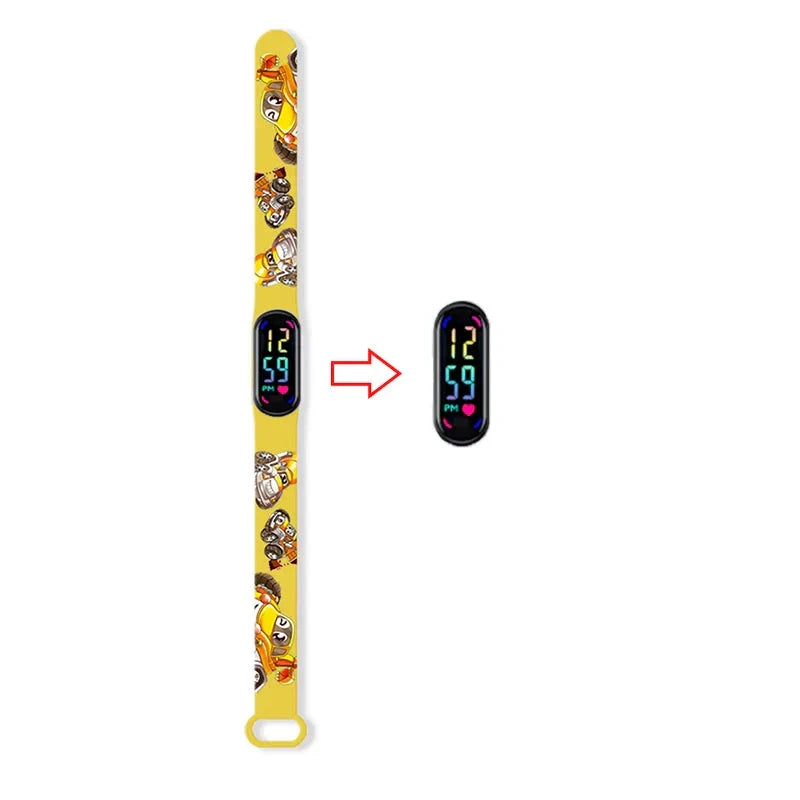 Montre Cars Jaune