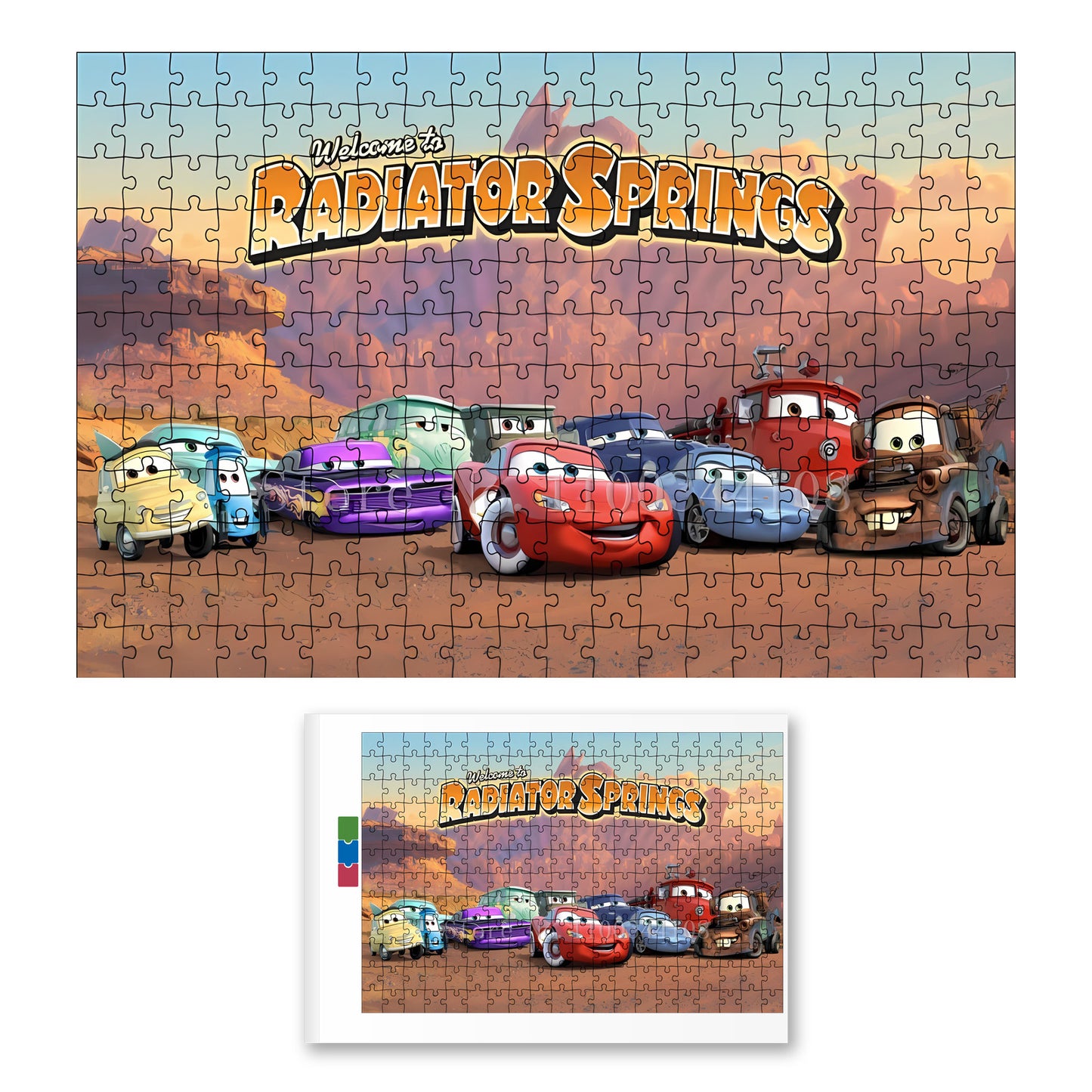 Puzzle Cars Personnages de Radiator Springs